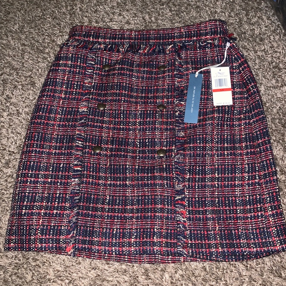 Bella Noels plaid skirt
